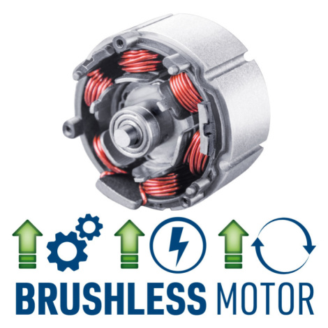 pila ocaska jednoruční aku, BRUSHLESS, 20V Li-ion, 2Ah Extol Premium