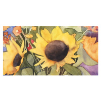 Fotografie Sunflowers in Watercolor, h2o_color, 40 × 20 cm