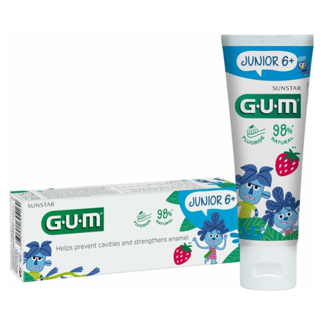 GUM Junior zubní pasta (6-12 let), 50ml