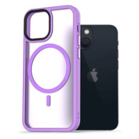 AlzaGuard Matte Case Compatible with MagSafe pro iPhone 13 Mini světle fialový