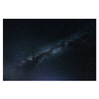 Fotografie Milky way galaxy with stars and, photostocksuwannee, 40x26.7 cm