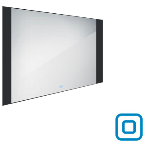Nimco ZPC 41004V-90 - černé LED zrcadlo 1000x600 s dotykovým senzorem