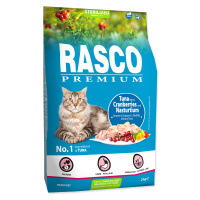 Rasco Premium Sterilized Tuňák s brusinkou a lichořeřišnicí granule 2 kg
