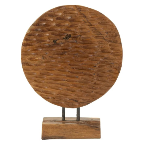 Mauro Ferretti Dekorativní soška Coin 40 cm z masivu hnědá