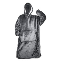 HomeLife Televizní mikina s kapucí HOODIE, S - XXL šedá