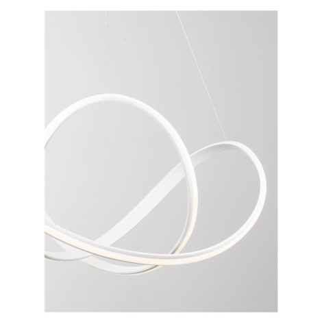 NV 9348052 Závěsné svítidlo APUS bílý hliník a akryl LED 50W 230V 3000K IP20 stmívatelné - NOVA 