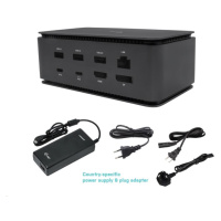 i-tec USB4 Metal Docking station Dual 4K HDMI DP with Power Delivery 80 W + Univ.Charg. 112W