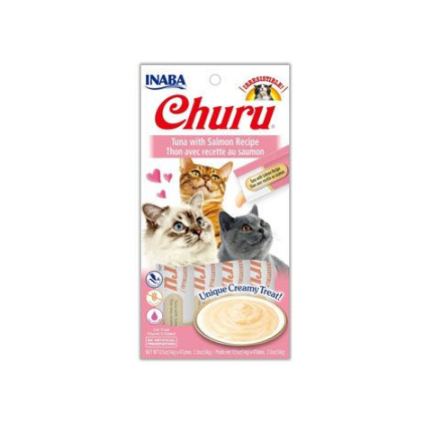 Churu Cat Purée Tuna with Salmon 4x14g