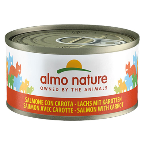 Almo Nature Cat Megapack s lososem a mrkví 24 × 70 g Almo Nature Holistic