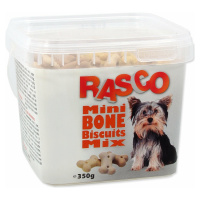 Sušenky Rasco mini kost mix 2cm 350g