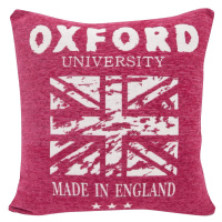 Polštář OXFORD 45x45cm žinylka/gobelín růžová Mybesthome Varianta: Povlak na polštář s výplní, 4