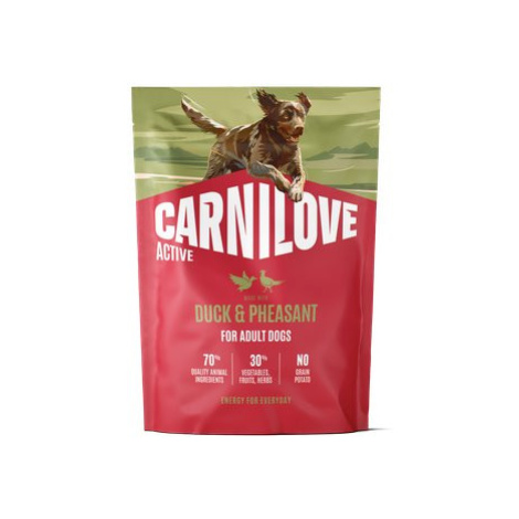 Carnilove Active Dog Dry Made with Duck & Pheasant for Adult All Breeds 1,5 kg
