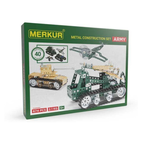 Merkur stavebnice - Army Set