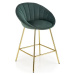 Halmar Barová židle H112 - zelená