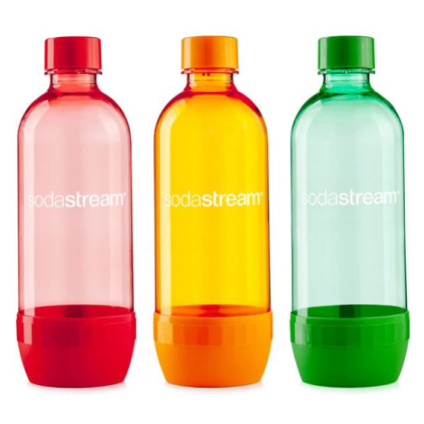 Láhev SodaStream TriPack Orange/Red/Green