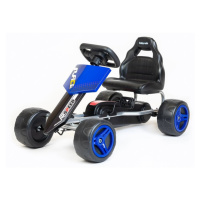 BABY MIX - Dětská šlapací motokára Go-kart Speedy modrá