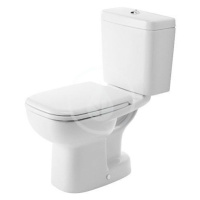 DURAVIT D-Code WC kombi mísa, spodní odpad, alpská bílá 21110100002