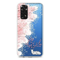 TopQ Kryt Xiaomi Redmi Note 11 silikon Blooming Deer 71885