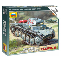 Wargames (WWII) tank 6102 - German Panzer II (1: 100)