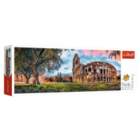 Trefl Puzzle Koloseum za úsvitu / 1000 dílků Panoramatické