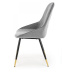 HALMAR Designová židle Liza šedá