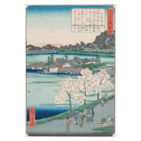 Obrazová reprodukce Benten Shrine on Shinobazu Pond , 19th century, Hiroshige, Utagawa II, 26.7 