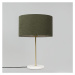 Mosazná stolní lampa se zeleným odstínem 35 cm - Kaso