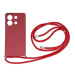 TopQ Kryt Xiaomi Redmi Note 13 Pro 5G červený se šňůrkou 121870