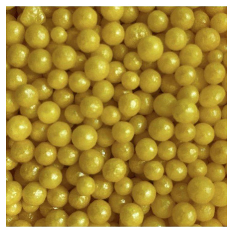 Cukrové zdobení žluté perličky 80g - Scrumptious