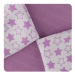 XKKO BMB Bambusové ubrousky 30 × 30 cm, Little Stars Lilac mix 9 ks