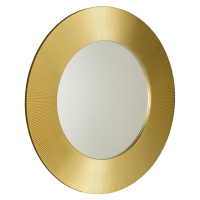 SUNBEAM zrcadlo v rámu, pr.90cm, zlatá SB900