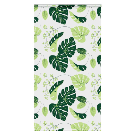 vidaXL Sprchová roleta s kazetou 130x240 cm Šířka látky 126 cm