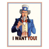 Ilustrace Uncle Sam Illustration, Man_Half-tube, 30 × 40 cm