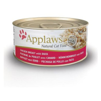 Applaws konzerva Kuřecí prsa s kachnou 6 × 70 g
