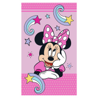 TipTrade Bavlněný froté ručníček 30x50 cm - Minnie Hvězdná přání