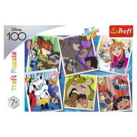 Trefl Puzzle Disney 100 let: Postavičky Disney 200 dílků