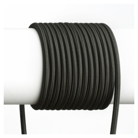 RED - DESIGN RENDL RENDL FIT 3X0,75 1bm textilní kabel černá R12222