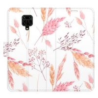 iSaprio flip pouzdro Ornamental Flowers pro Xiaomi Redmi Note 9 Pro / Note 9S