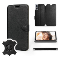 Pouzdro Mobiwear pro Sony Xperia 10 VI Black Leather