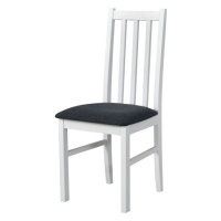 Jídelní židle BOLS 10 bílá/černá