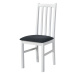 Jídelní židle BOLS 10 bílá/černá