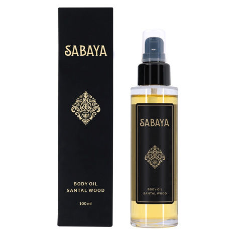 Sabaya Tělový olej Santalové dřevo, 100 ml