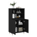 vidaXL Skříň highboard černá 60 x 36 x 110 cm kompozitní dřevo