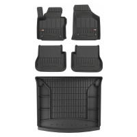 Set 3D gumové rohože Vw Caddy Life 2003-2020