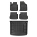 Set 3D gumové rohože Vw Caddy Life 2003-2020