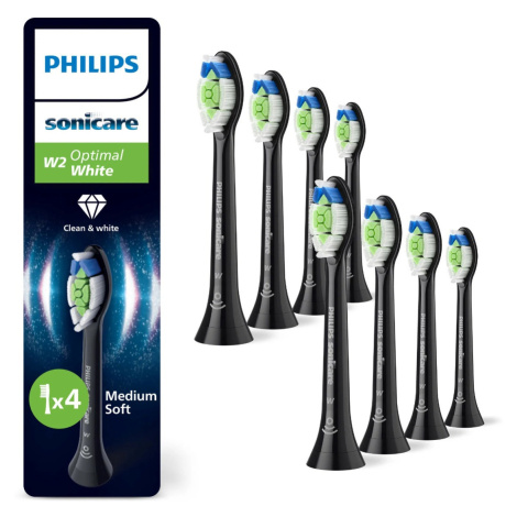 Philips Sonicare Optimal White HX6068/88 náhradní hlavice 8 ks černé