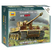 Wargames (WWII) tank 6256 - Tiger I (1: 100)