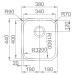 Sinks BRASILIA 380 V 0,7mm trojmontáž leštěný