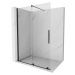 MEXEN/S Velar posuvné sprchové dveře Walk-in 150, transparent, černá 871-150-000-03-70