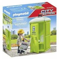 PLAYMOBIL City Action 71435 Mobilní toaleta